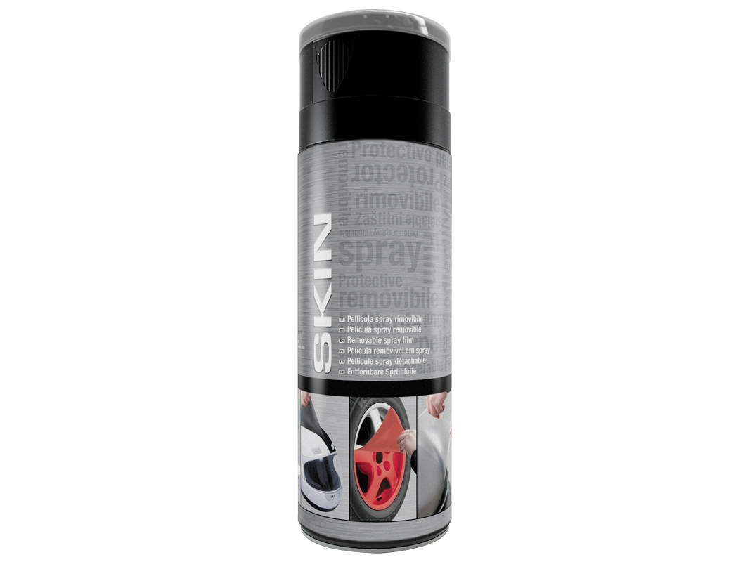 Skin wmd spray bomboletta pellicola removibile nero opaco auto moto 400ml